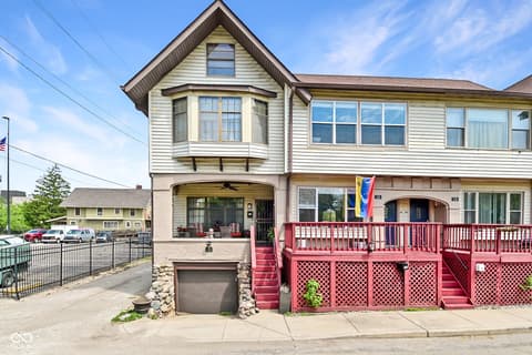 Front exterior at 114 E 27th Street, Indianapolis, IN