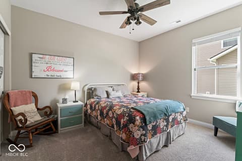 Bedroom at 161 Tamarack Larch Boulevard, Cicero, IN
