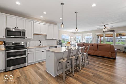 Kitchen at 161 Tamarack Larch Boulevard, Cicero, IN