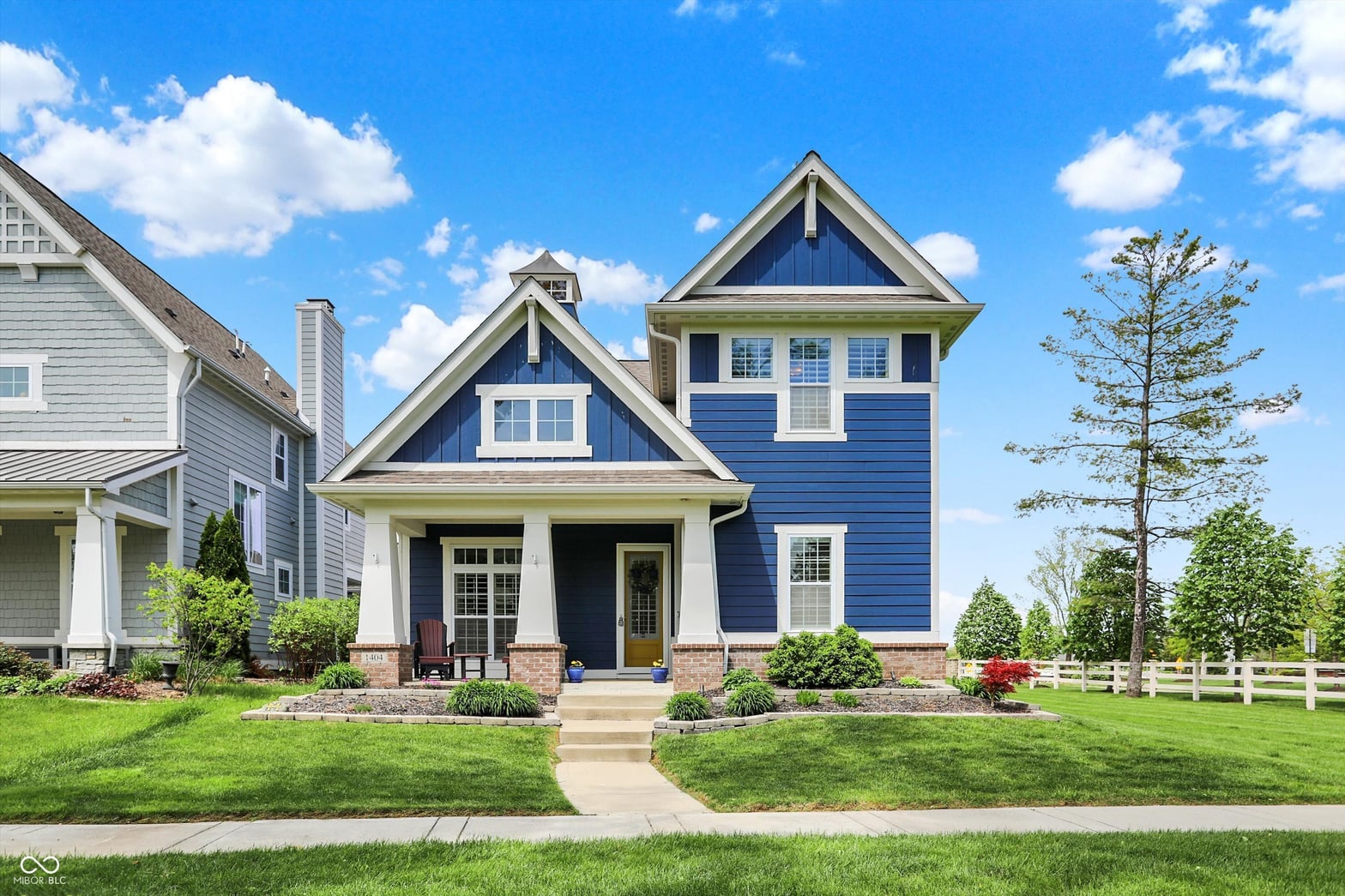 Front exterior at 1404 Rosebank Drive, Westfield, IN
