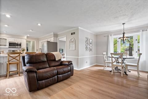 Living room at 13363 Lantern Road, Fishers, IN
