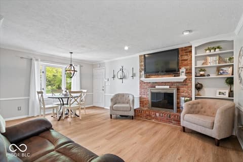 Living room at 13363 Lantern Road, Fishers, IN