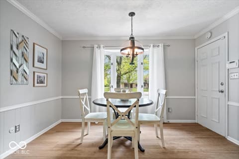 Dining room at 13363 Lantern Road, Fishers, IN