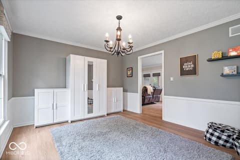 Dining room at 13363 Lantern Road, Fishers, IN