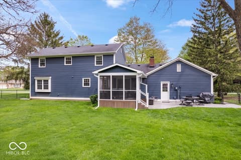 Backyard at 13363 Lantern Road, Fishers, IN
