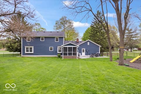 Backyard at 13363 Lantern Road, Fishers, IN