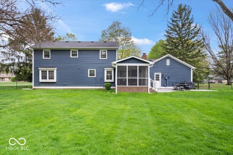 Backyard at 13363 Lantern Road, Fishers, IN