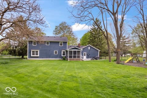 Backyard at 13363 Lantern Road, Fishers, IN