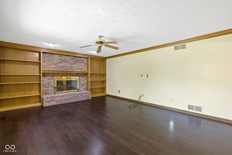 Living room at 960 Arrowwood Drive, Carmel, IN