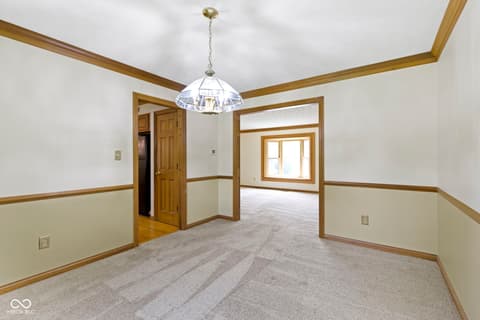 Dining room at 960 Arrowwood Drive, Carmel, IN