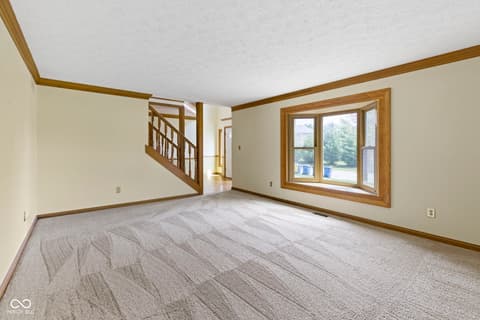 Living room at 960 Arrowwood Drive, Carmel, IN