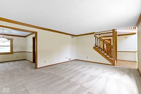 Living room at 960 Arrowwood Drive, Carmel, IN