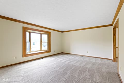 Living room at 960 Arrowwood Drive, Carmel, IN