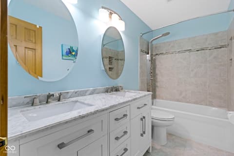 Bathroom at 960 Arrowwood Drive, Carmel, IN