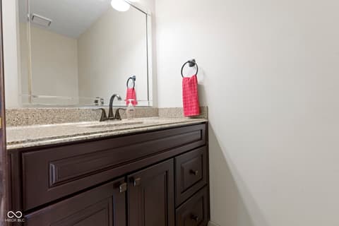 Bathroom at 960 Arrowwood Drive, Carmel, IN