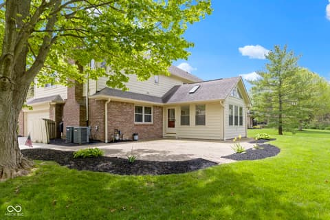 Backyard at 960 Arrowwood Drive, Carmel, IN