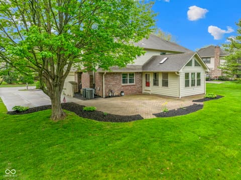 Backyard at 960 Arrowwood Drive, Carmel, IN