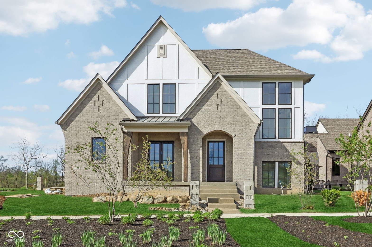 Front exterior at 579 Exmoor Drive, Carmel, IN