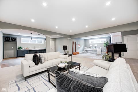 Living room at 16457 Gleneagles Court, Noblesville, IN