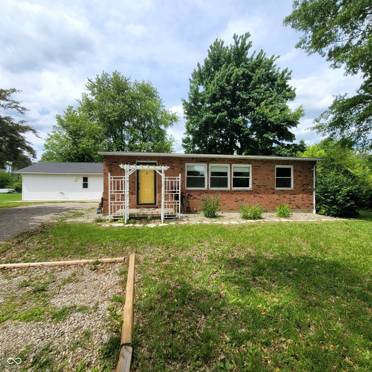 Front exterior at 13398 State Road 350, Moores Hill, IN