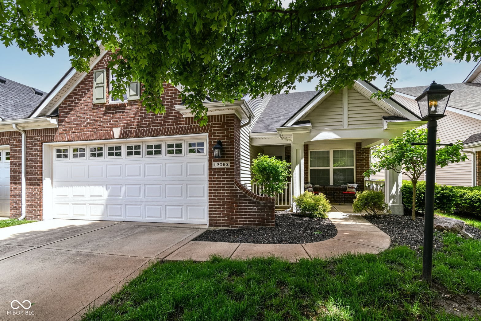 Front exterior at 12092 Sugar Creek Road, Noblesville, IN