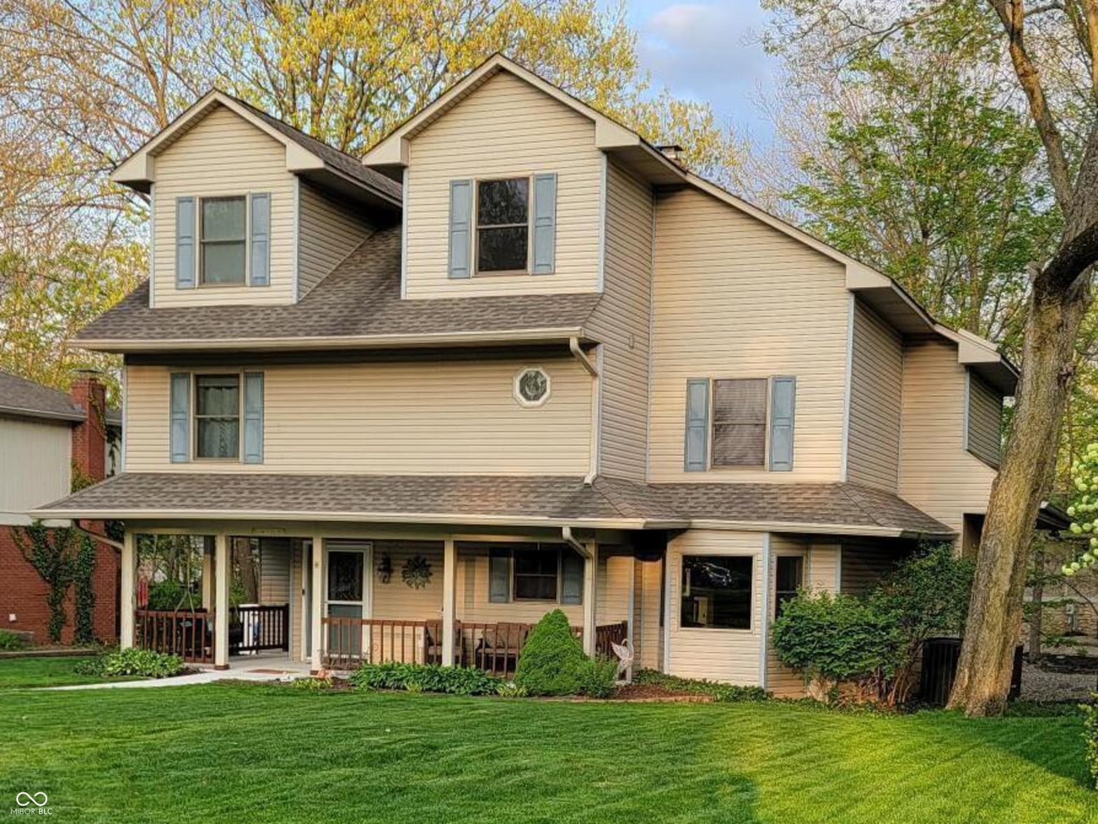 Front exterior at 448 Tamarack Lane, Noblesville, IN