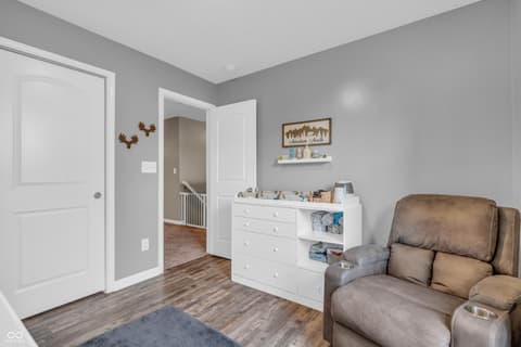 Bedroom at 401 Shadetree Lane, Sheridan, IN