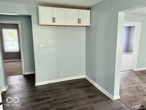 Dining room at 1715 S Madison Street, Muncie, IN