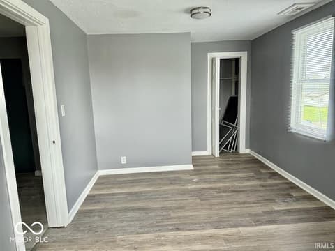 Bedroom at 1715 S Madison Street, Muncie, IN