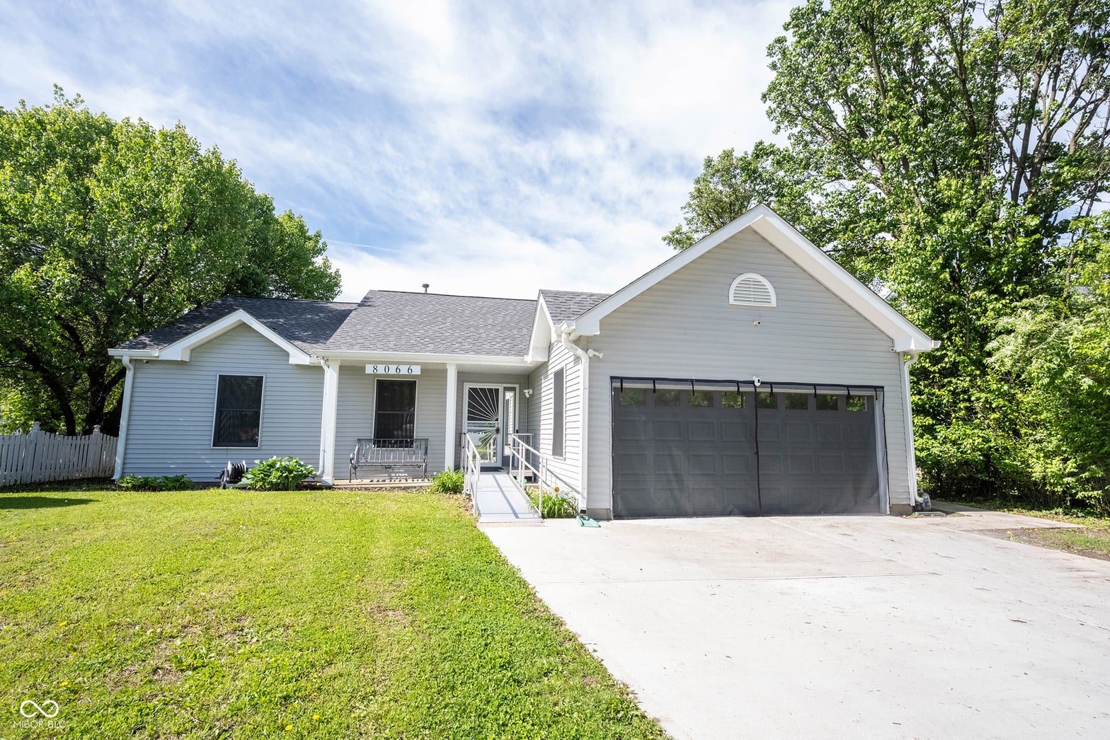 Front exterior at 8066 Cardinal cove Drive E, Indianapolis, IN