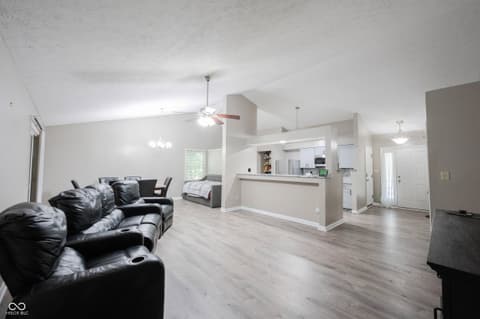 Living room at 8066 Cardinal cove Drive E, Indianapolis, IN