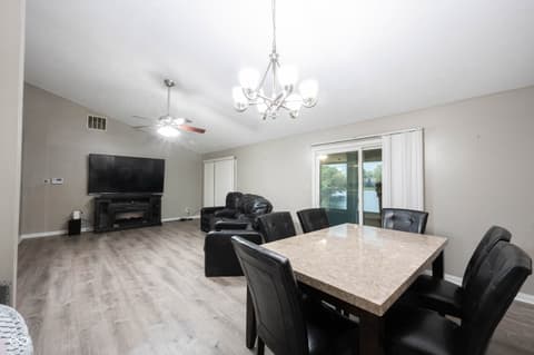 Dining room at 8066 Cardinal cove Drive E, Indianapolis, IN