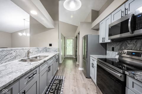 Kitchen at 8066 Cardinal cove Drive E, Indianapolis, IN