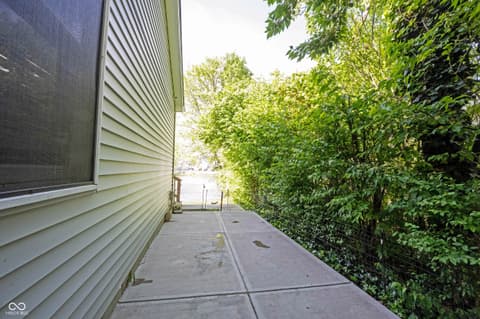 Side exterior at 8066 Cardinal cove Drive E, Indianapolis, IN