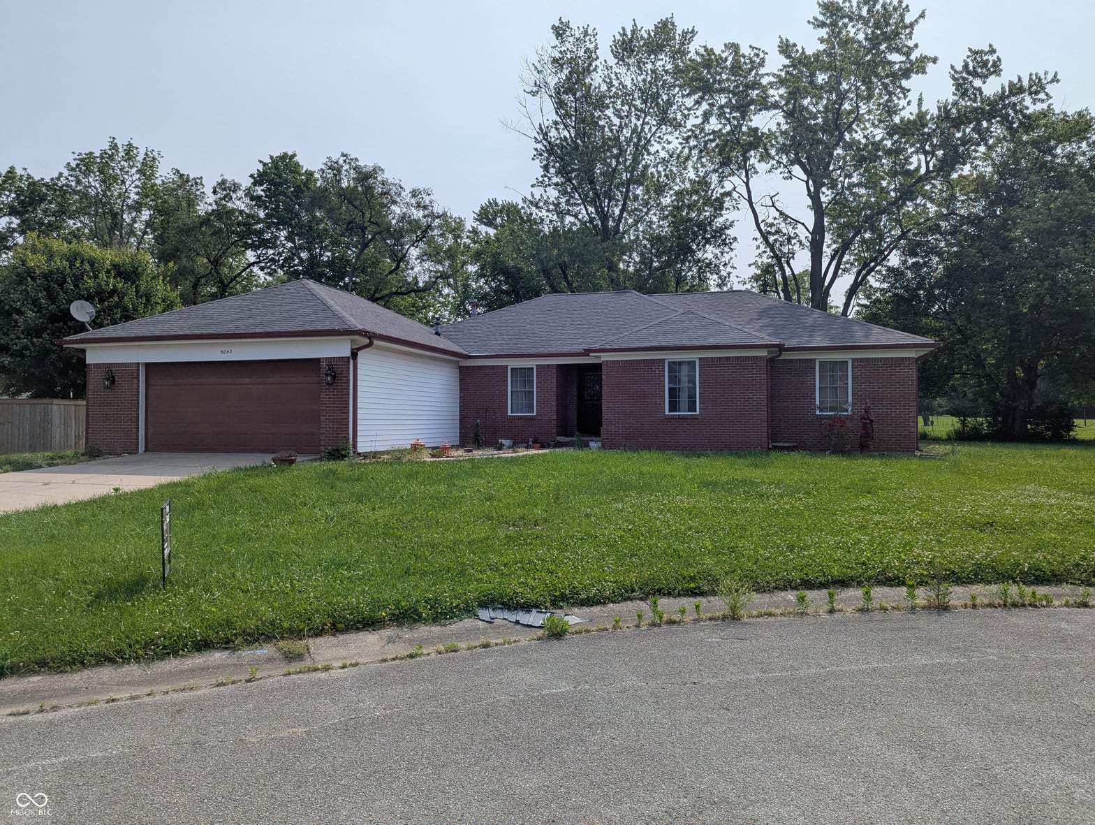 Front exterior at 5043 Harway Court, Indianapolis, IN