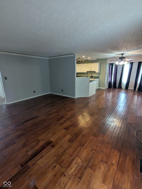 Living room at 5043 Harway Court, Indianapolis, IN