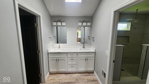 Bathroom at 1536 Copperwood Place, Carmel, IN