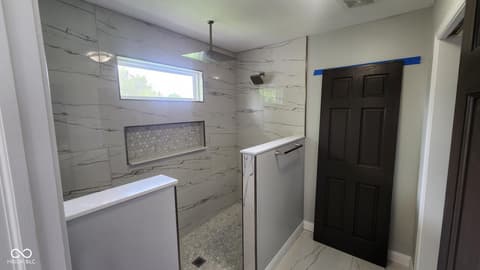 Bathroom at 1536 Copperwood Place, Carmel, IN