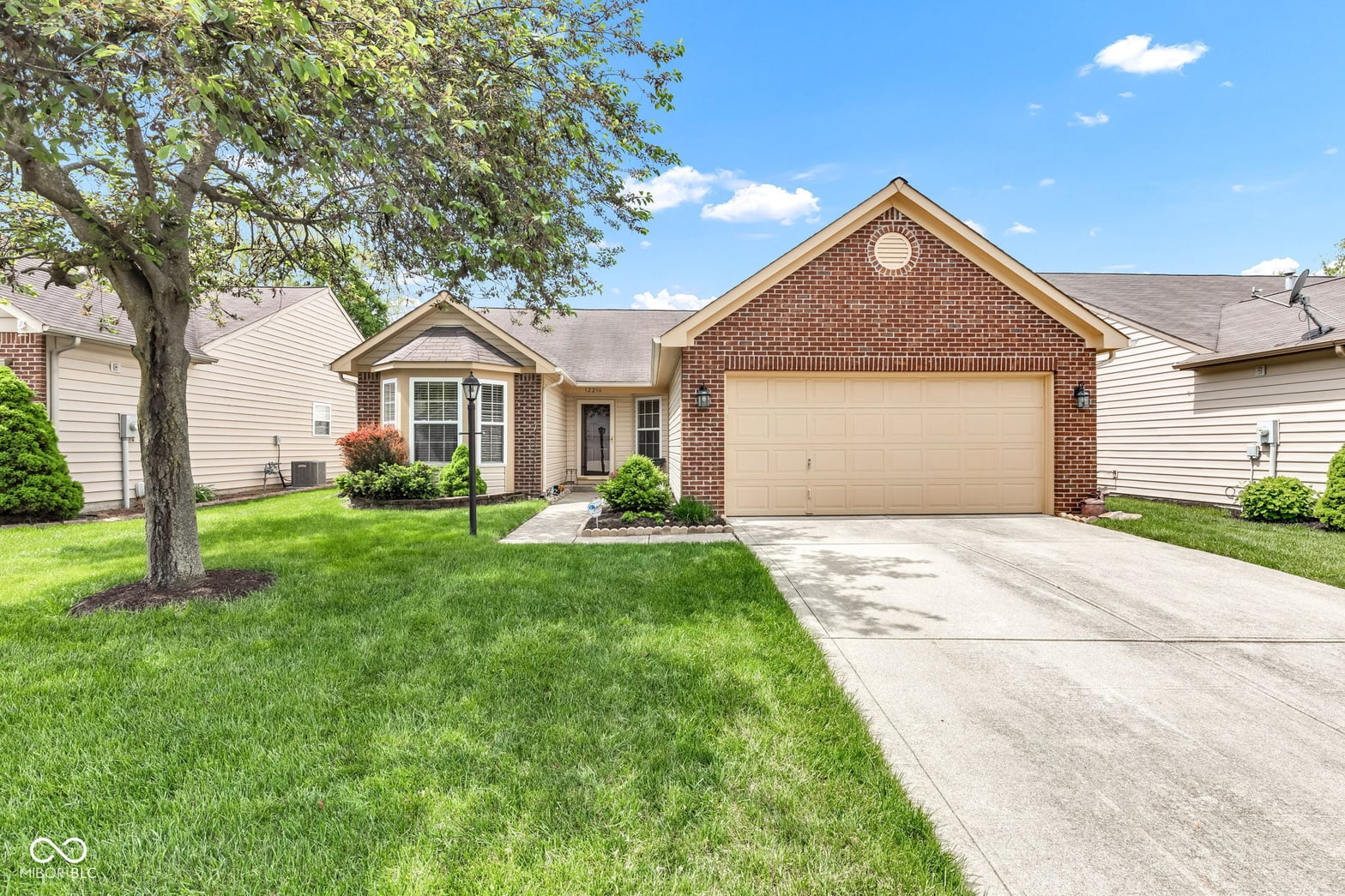 Front exterior at 12256 Sagamore Woods Drive, Fishers, IN