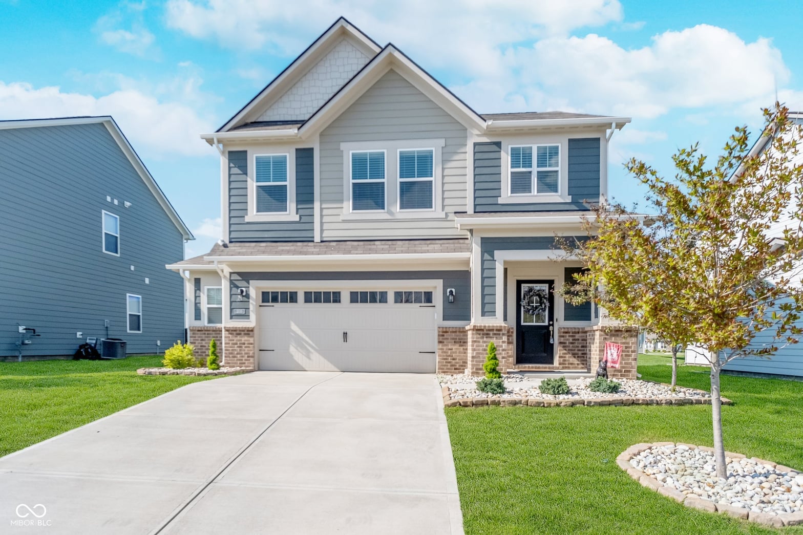 Front exterior at 3016 Gibbert Lane, Westfield, IN