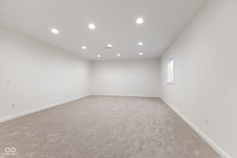 Family room at 608 East 21st Street, Indianapolis, IN