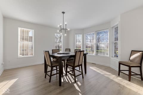 Dining room at 608 East 21st Street, Indianapolis, IN