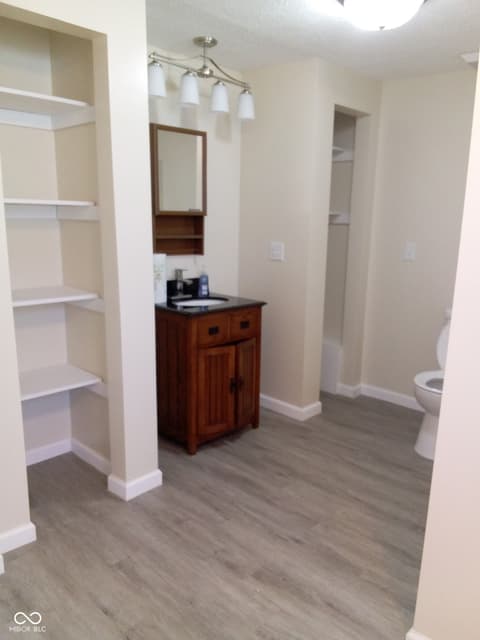 Bathroom at 243 S Grand Avenue, Connersville, IN