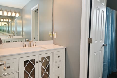 Bathroom at 8627 Lansdowne Drive, Fishers, IN
