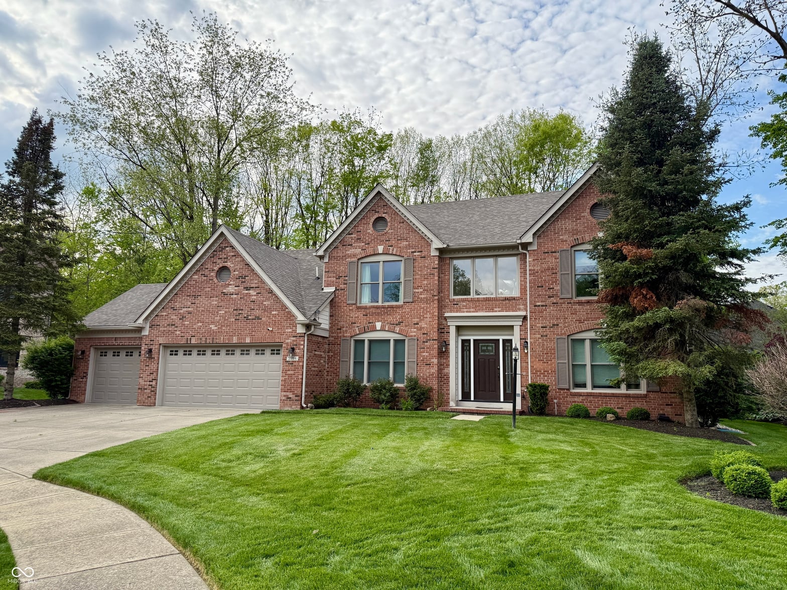 Front exterior at 2884 Brook Vista Drive, Carmel, IN