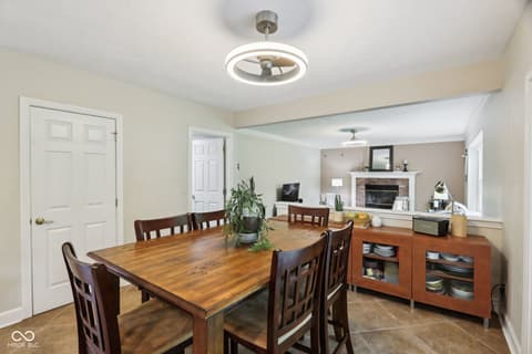 Breakfast Area — 2884 Brook Vista Drive, Carmel, IN