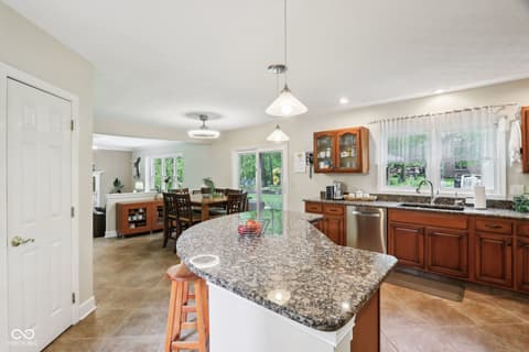 Kitchen at 2884 Brook Vista Drive, Carmel, IN