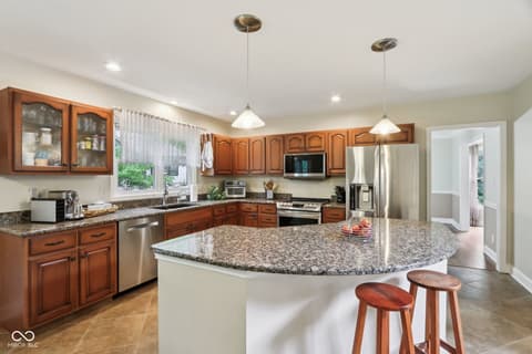 Kitchen at 2884 Brook Vista Drive, Carmel, IN