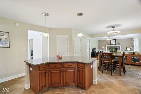Kitchen at 2884 Brook Vista Drive, Carmel, IN