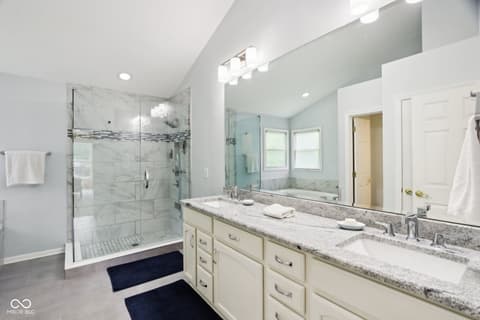 Bathroom at 2884 Brook Vista Drive, Carmel, IN